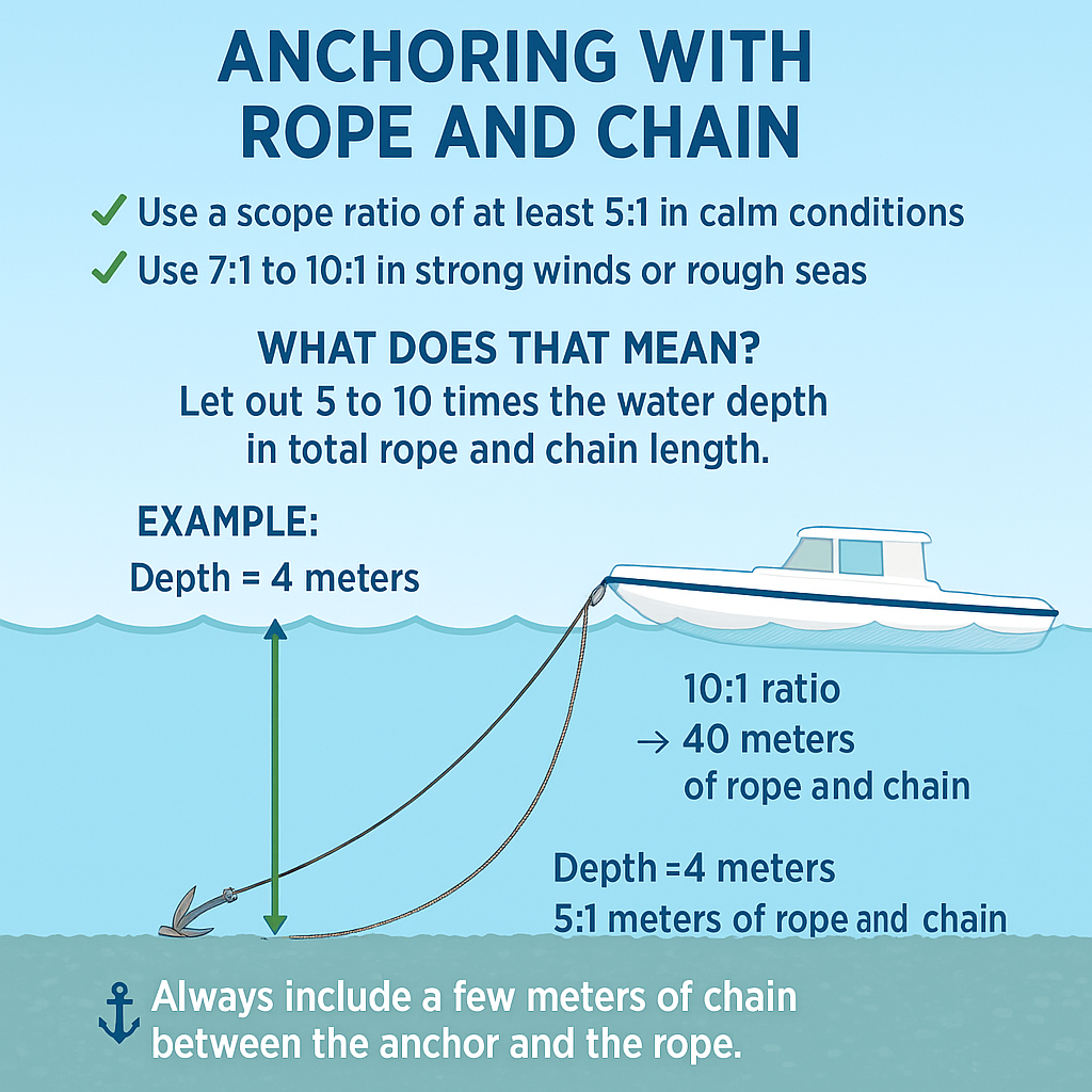 Anchoring safely Curacao Port